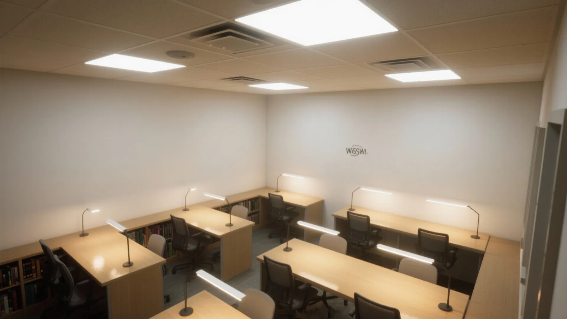 Layered, eye-friendly lighting