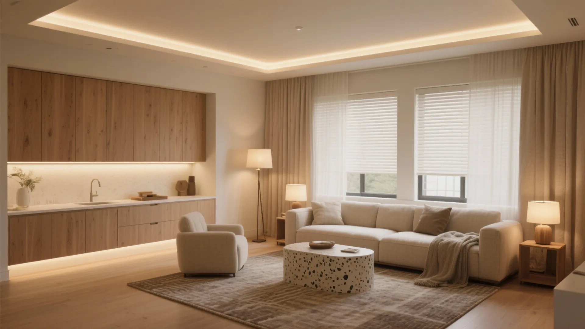 5) Light, Color, and Material Palette That Feels Larger