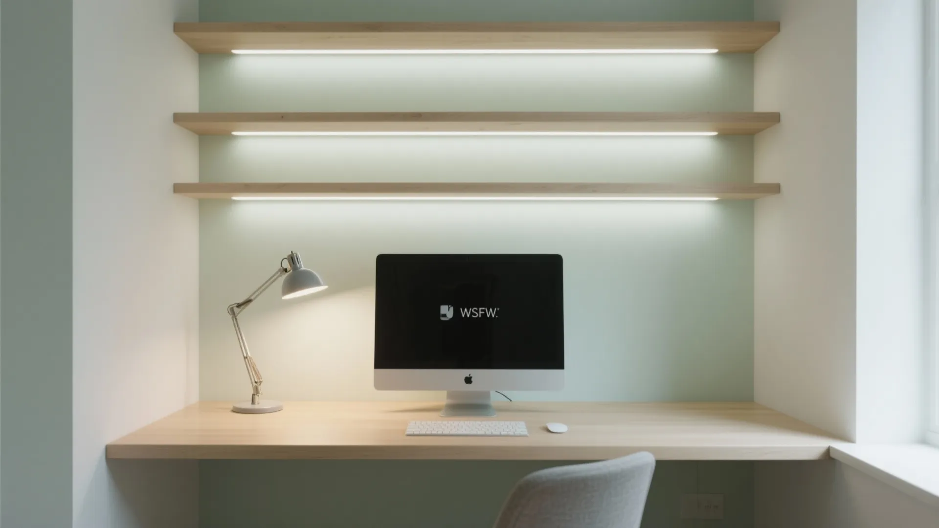 Layered lighting for long sessions and screen-heavy work