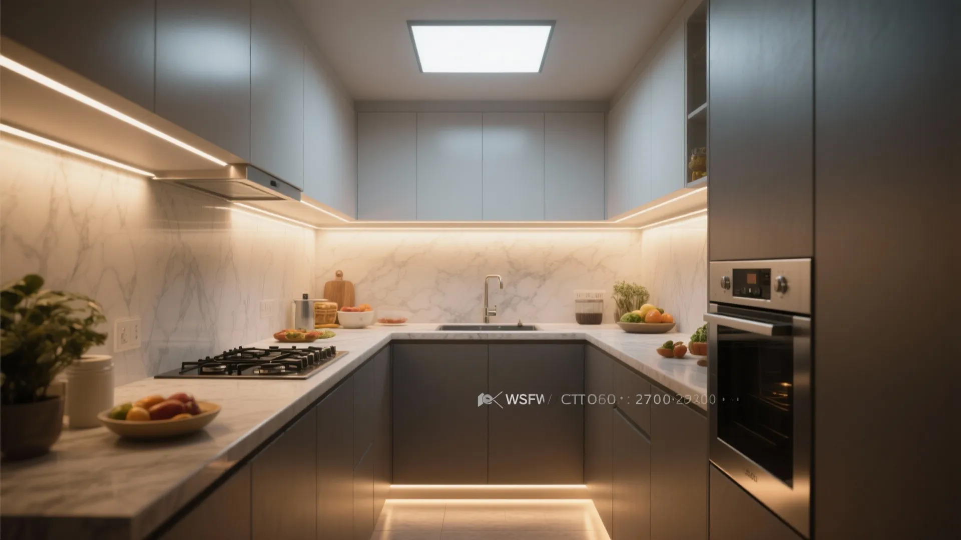 Layered lighting for task and mood