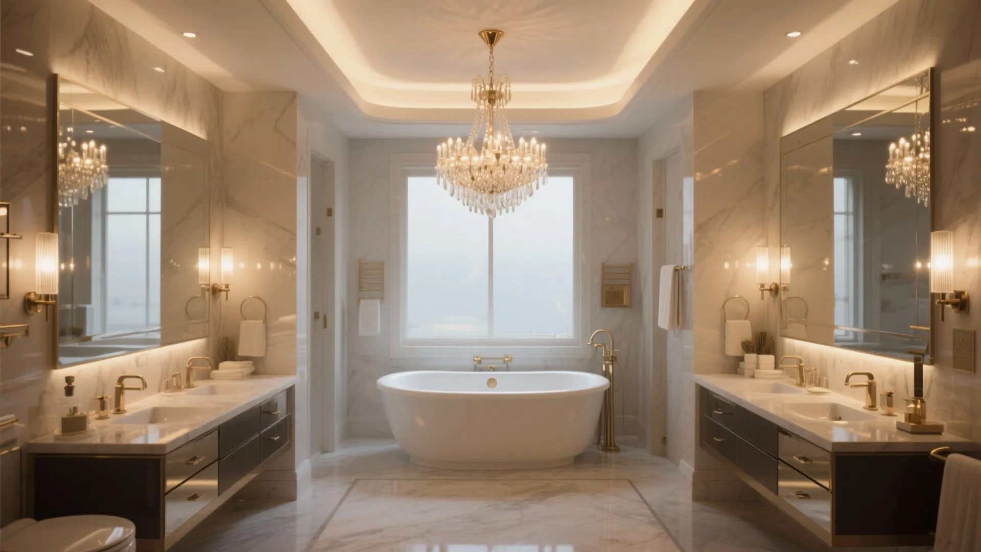 4. Layered Lighting and Statement Fixtures