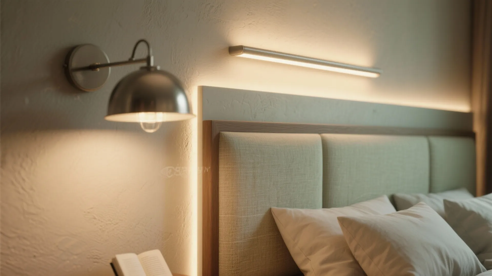 1. Layered lighting for instant mood