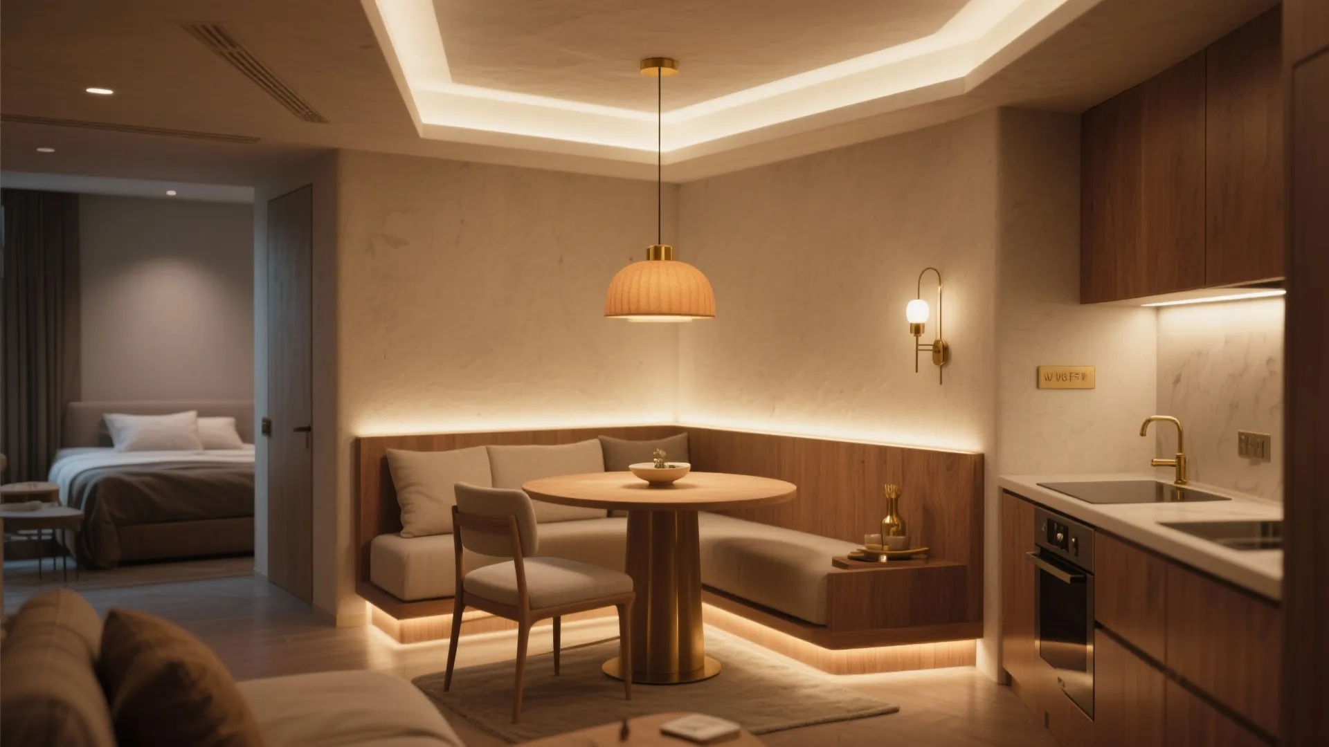 1. Layered Lighting like a Boutique Hotel