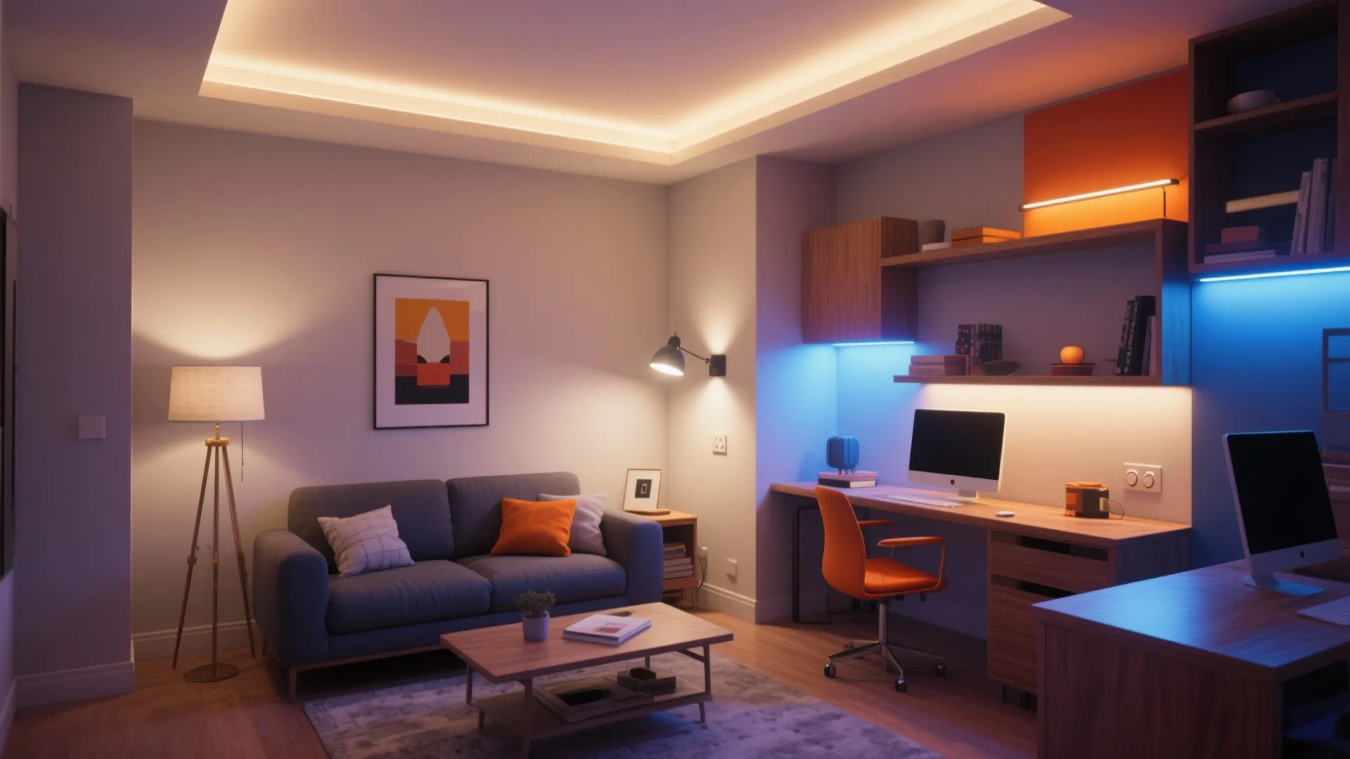 Layered Lighting for Mood and Function