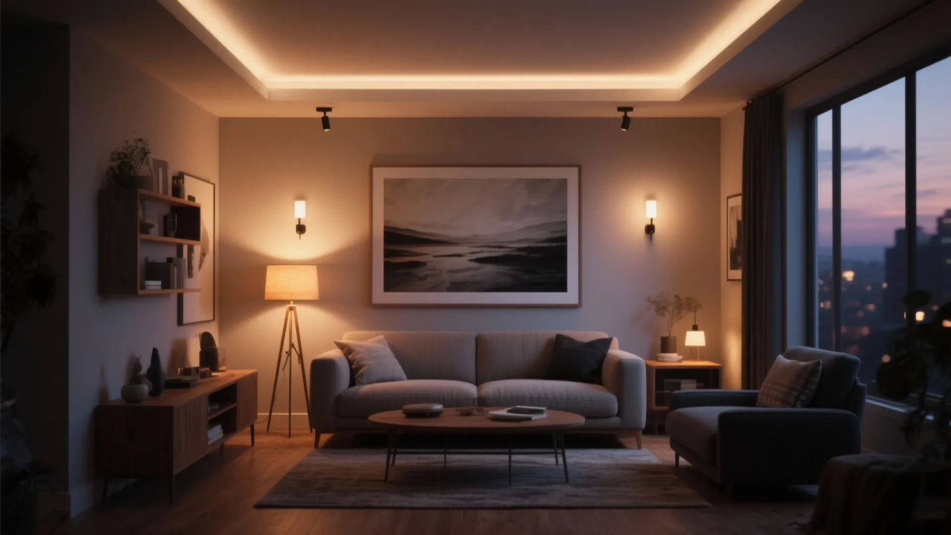 Light Layering and Intentional Art Scale