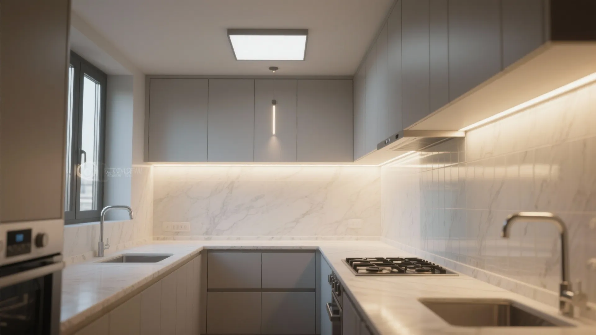 Layered Lighting That Multiplies Space