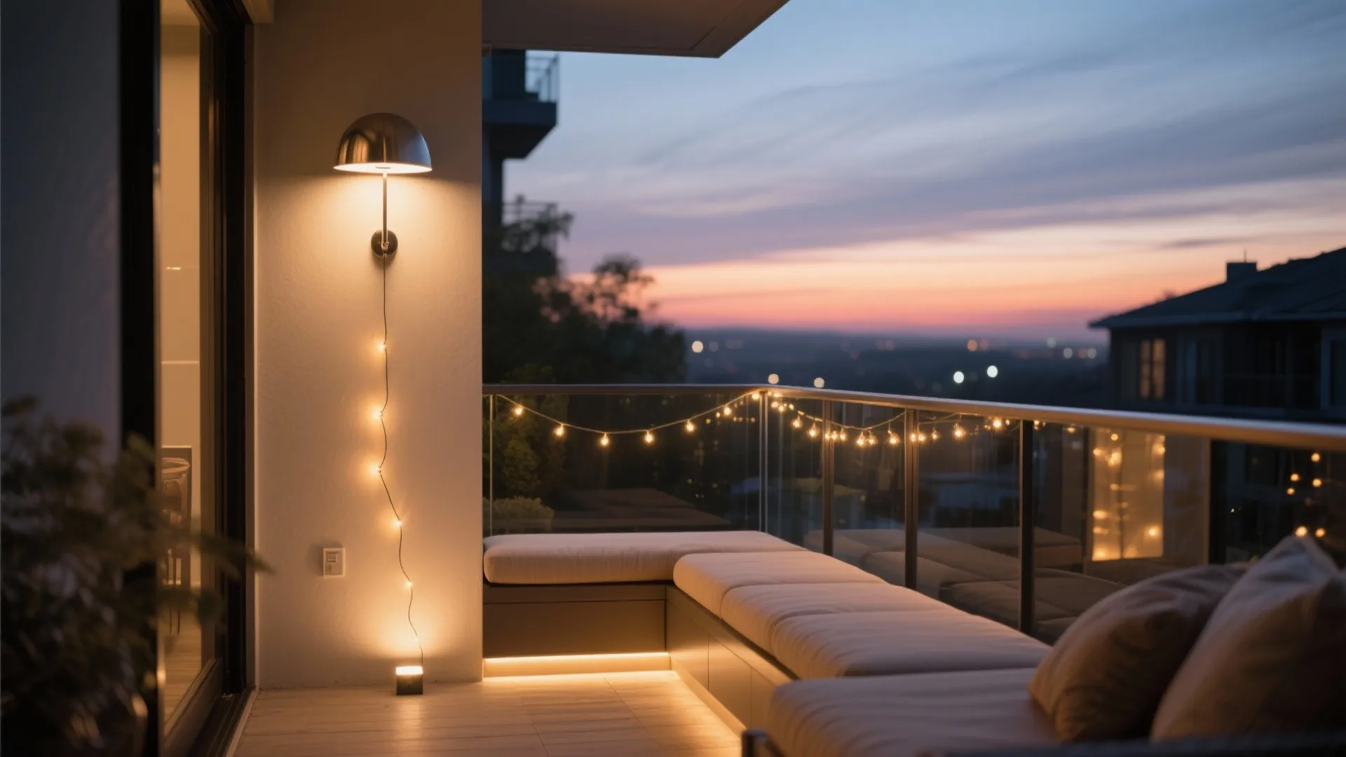 Layered Outdoor Lighting, Warm and Subtle