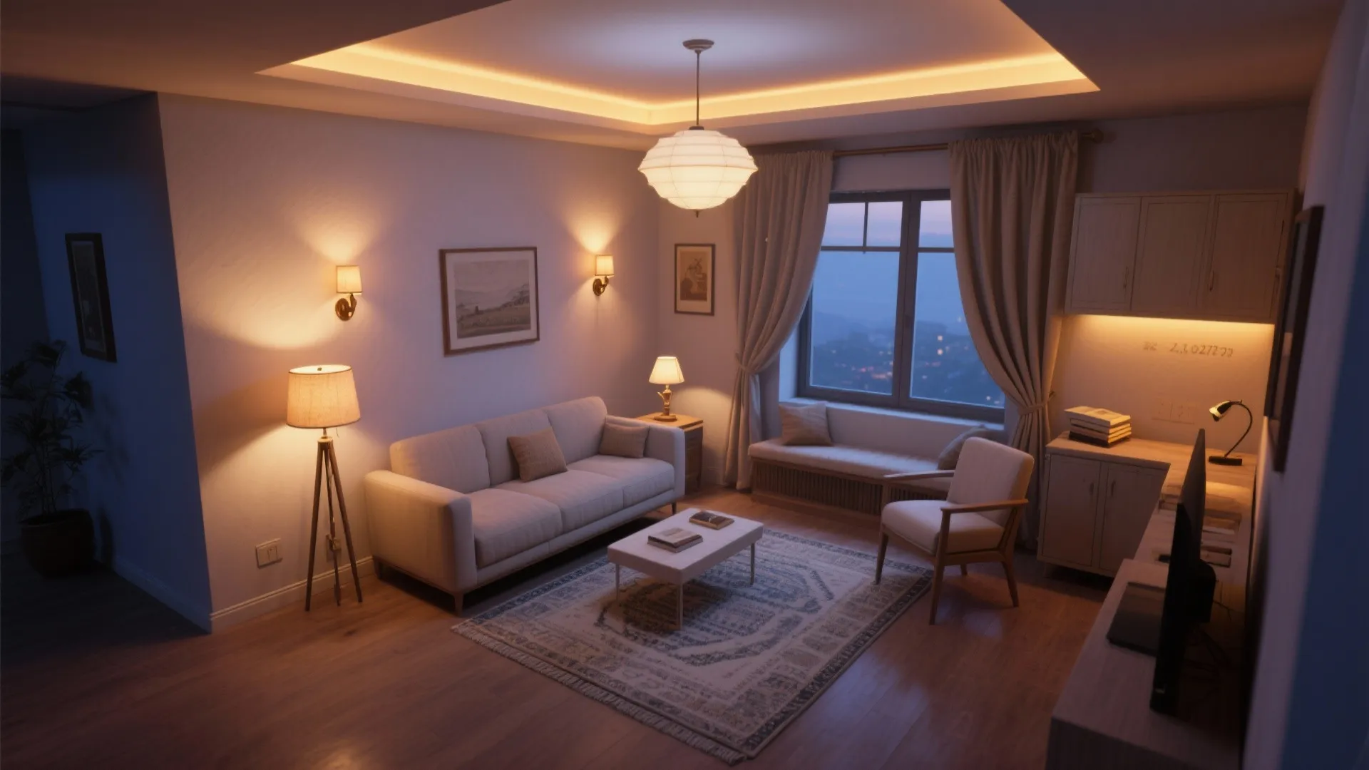 Layered Lighting and Tactile Textures