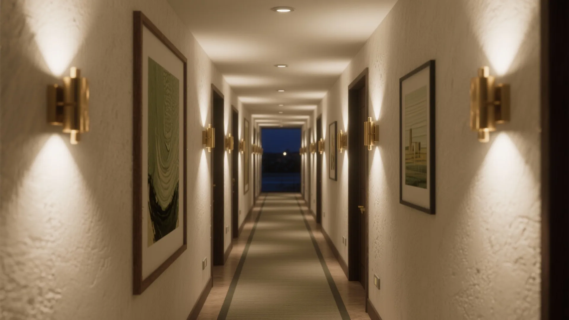 Layered Lighting That Guides and Glows