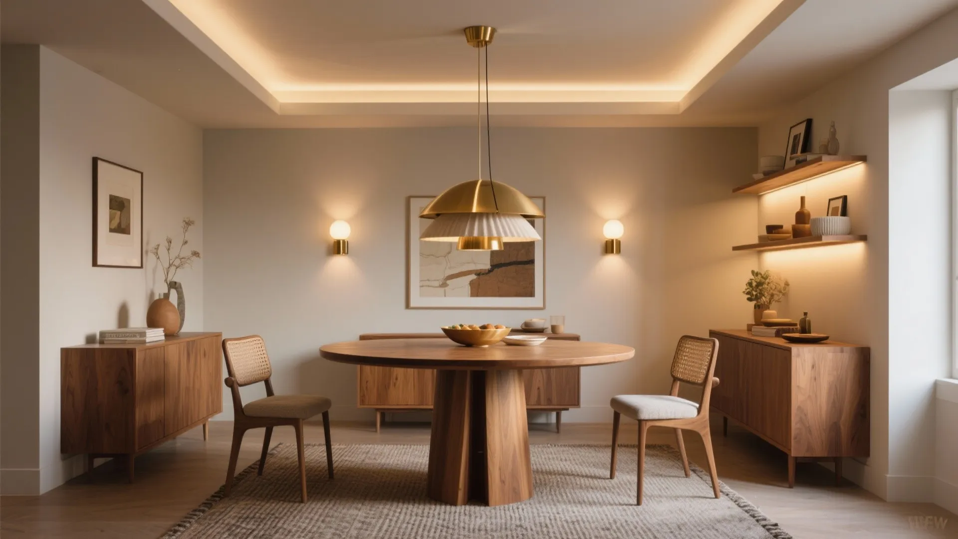 Layered Lighting that Sets the Mood