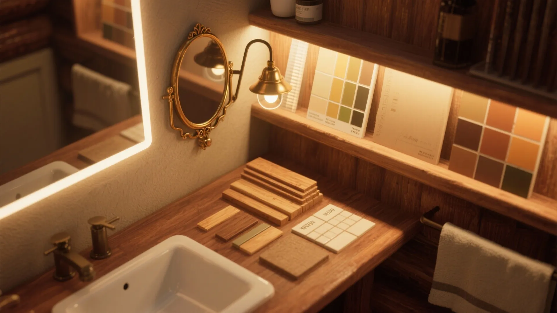 5. Layered Lighting and Smart Storage