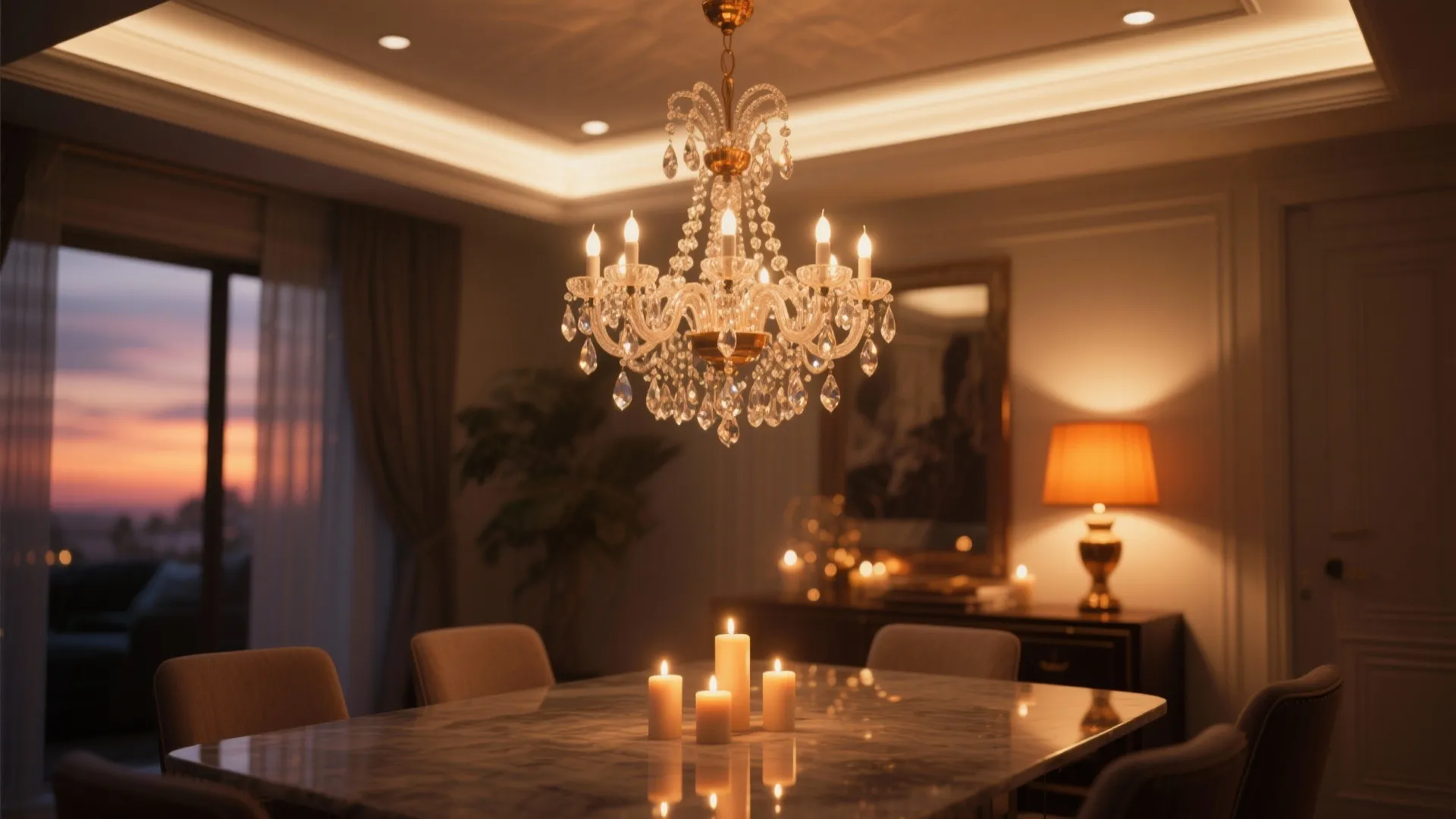 2. Layered Lighting for Atmosphere