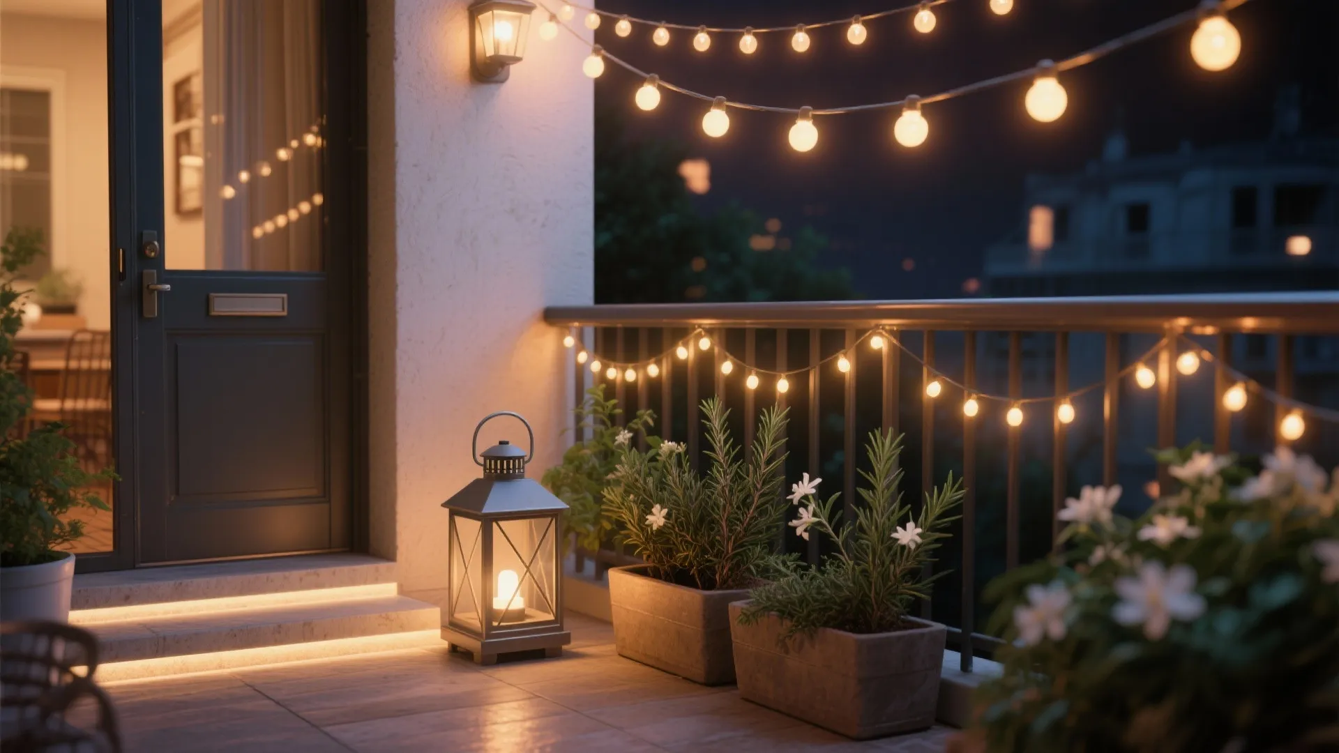 Layered lighting and sensory touches