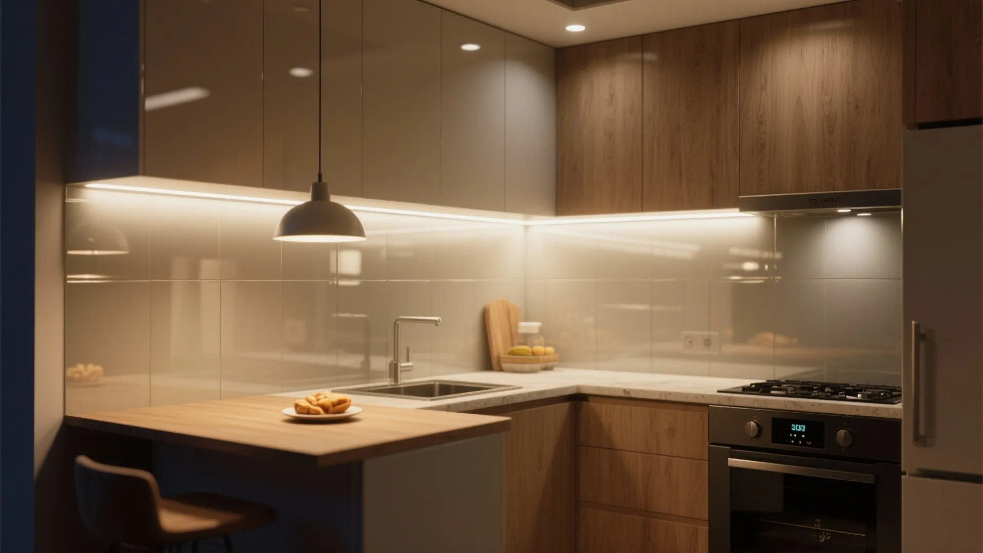 Layered Lighting That Makes Space Feel Bigger