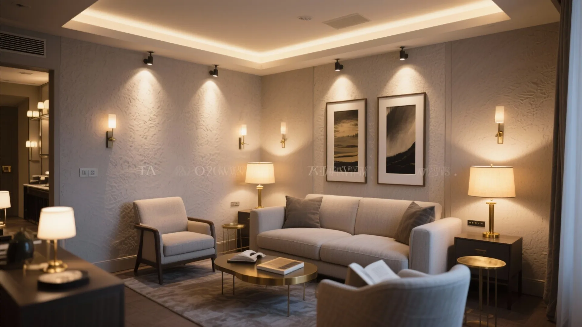 2) Layered Lighting that Feels Like a Boutique Hotel