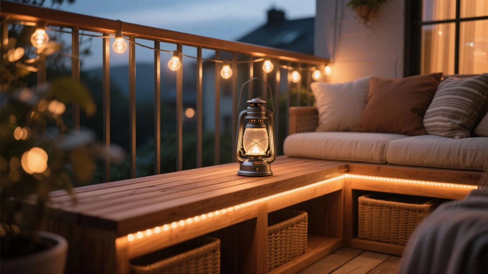 Layered Lighting for Evening Comfort