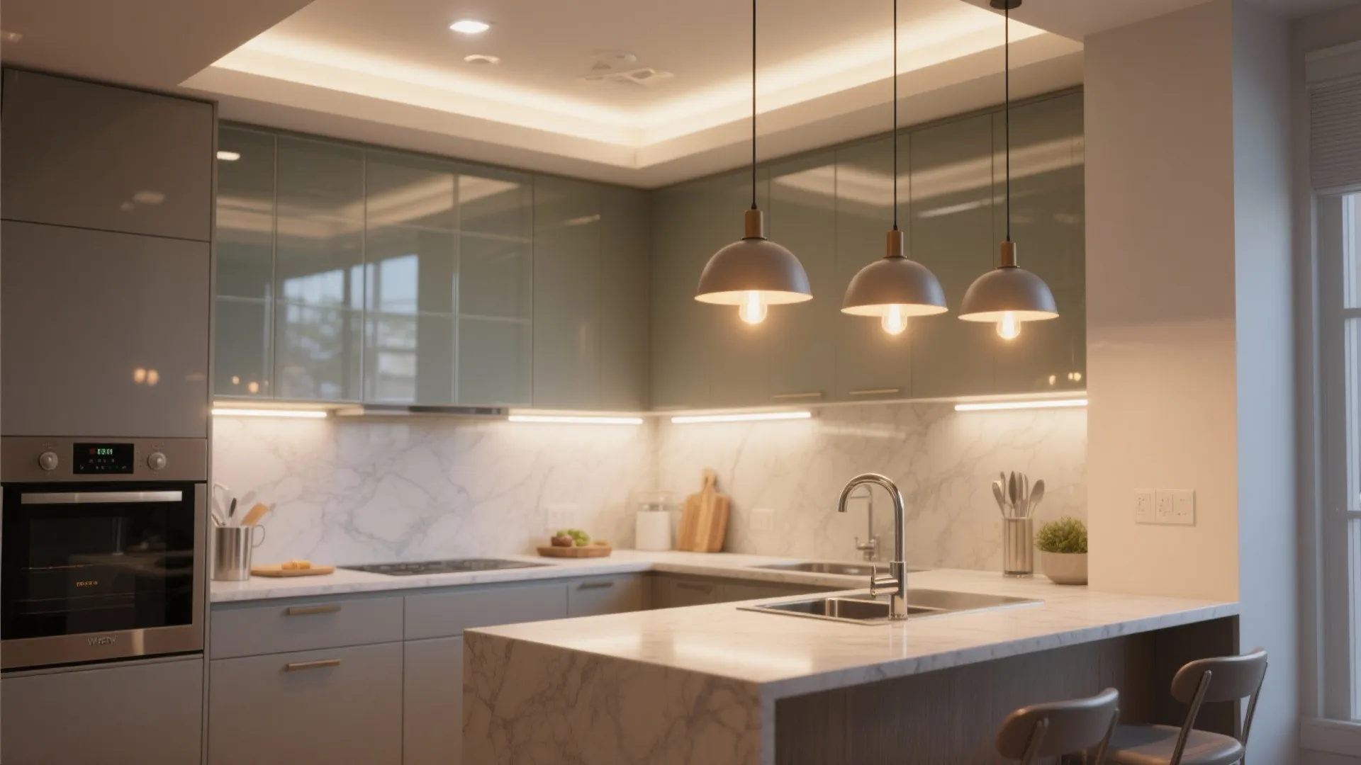 Combine task and ambient lighting for clarity