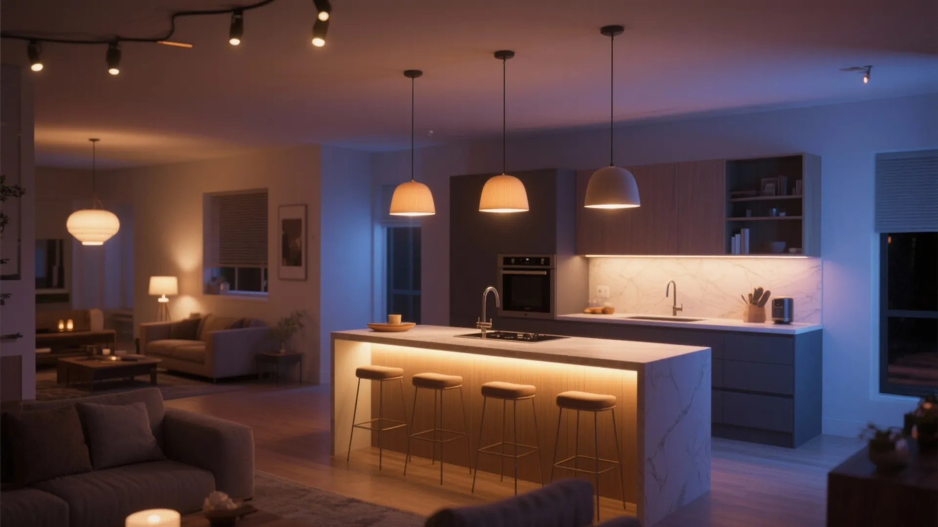 4. Coordinate lighting layers for both tasks and ambiance