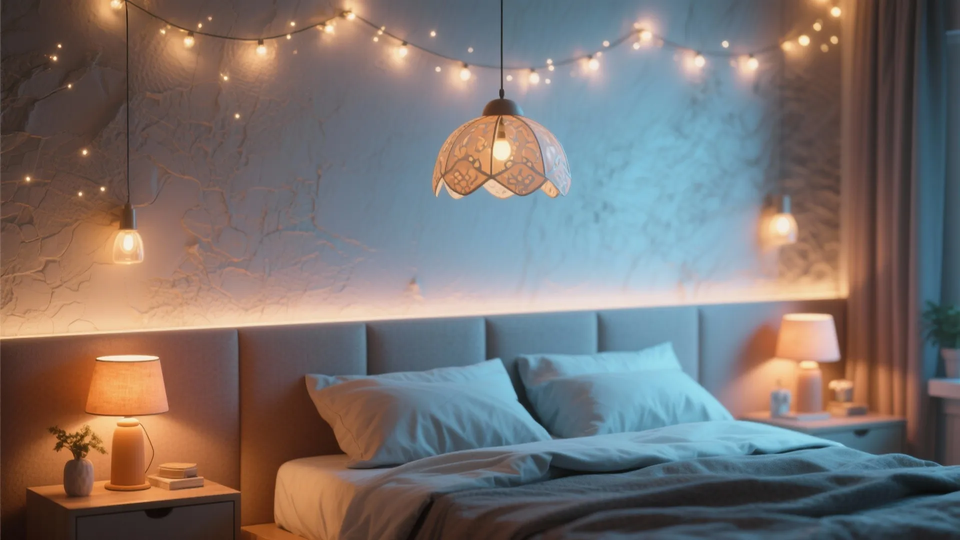 5. Layered Lighting and Whimsical Fixtures