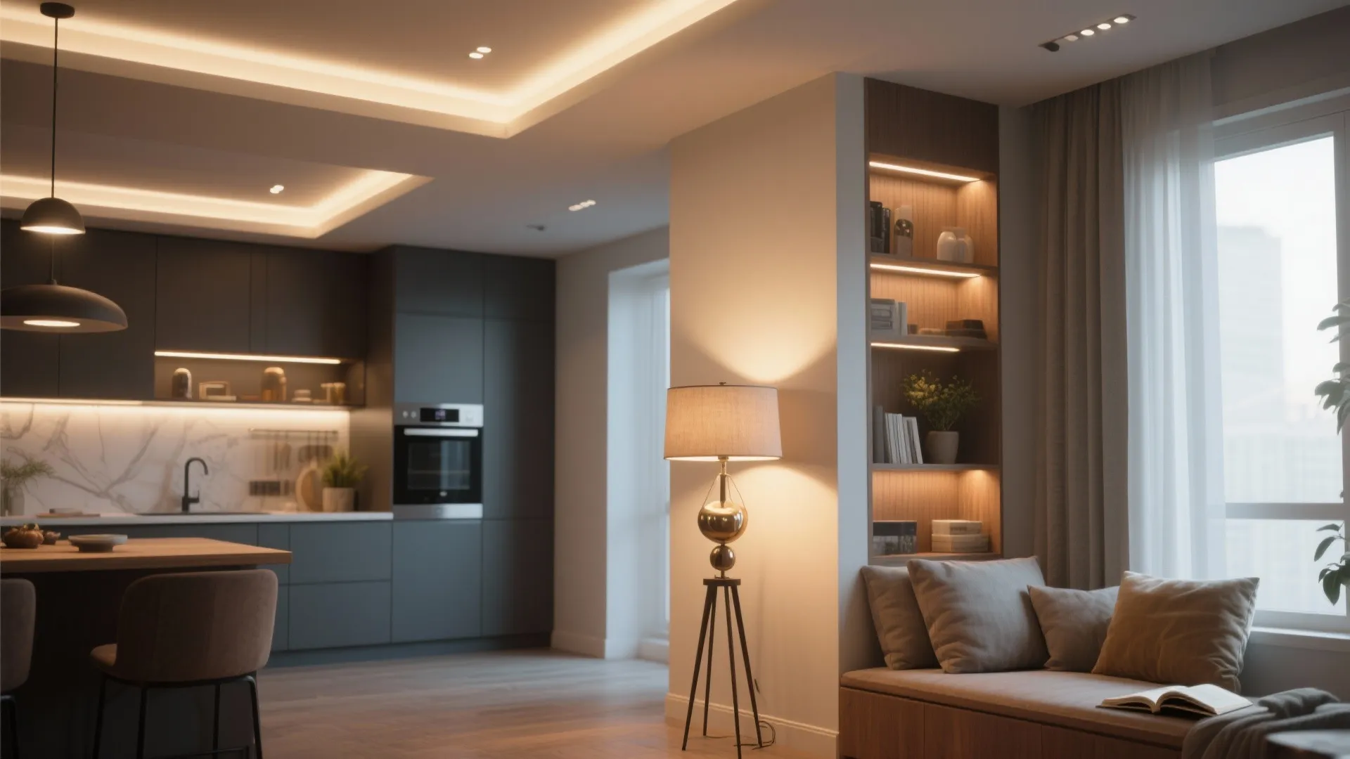 5. Tailored Lighting Layers for Mood and Function