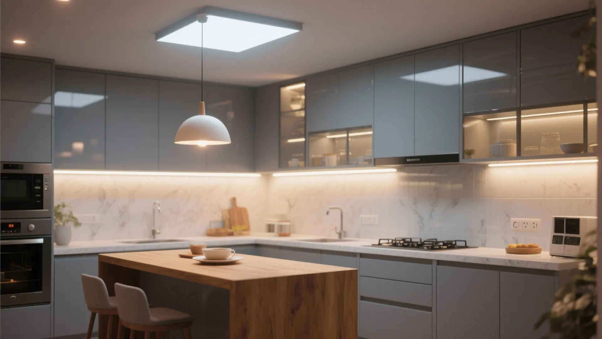 Bright, Layered Lighting That Flatters Food and People