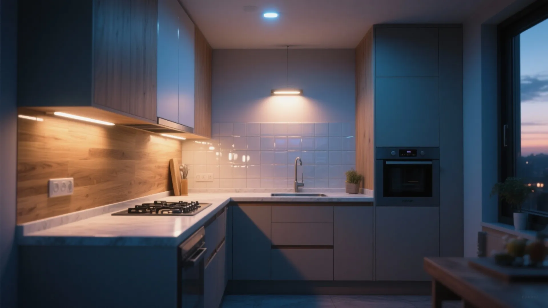 Lighting Layers That Expand Space