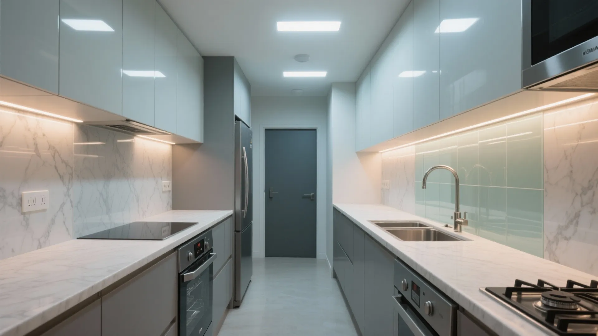 Zone Lighting and Slim Appliances for Flow