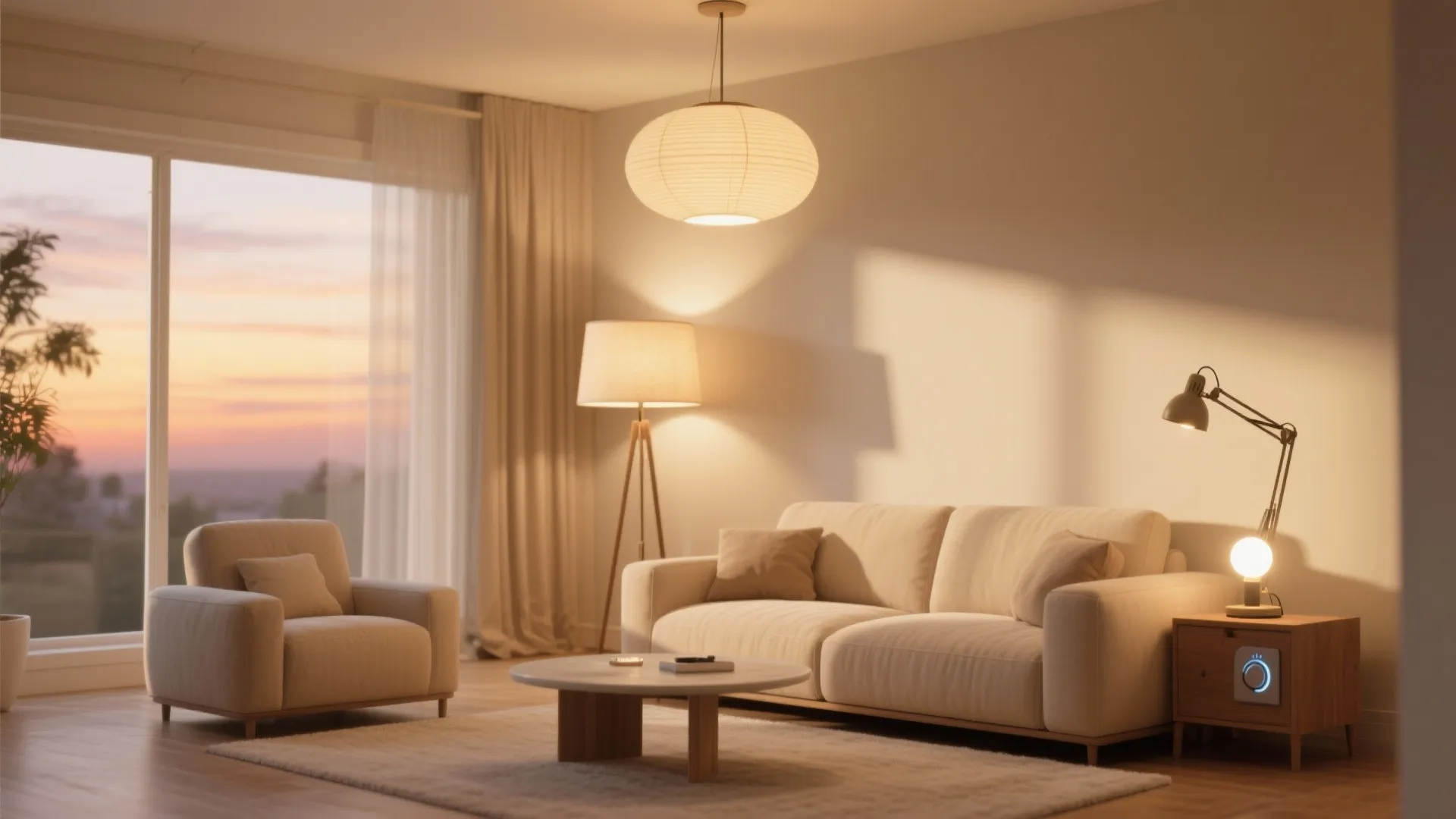 5. Layered Lighting for Comfort