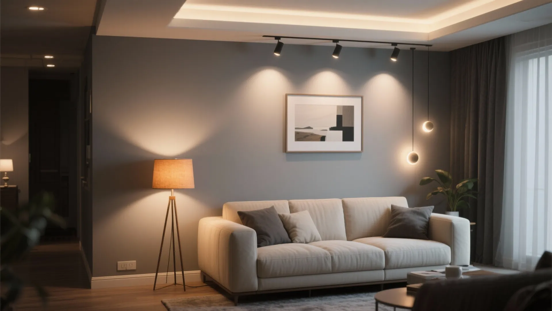 5. Light Layering and Smart Lighting
