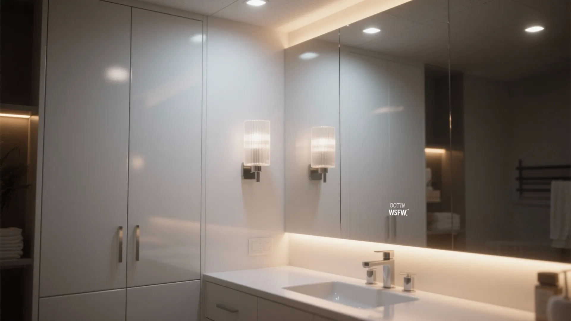 1. Layered lighting to avoid a flat look