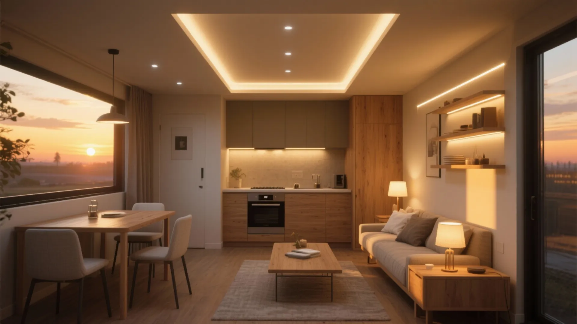 2. Layer lighting for depth and flexibility