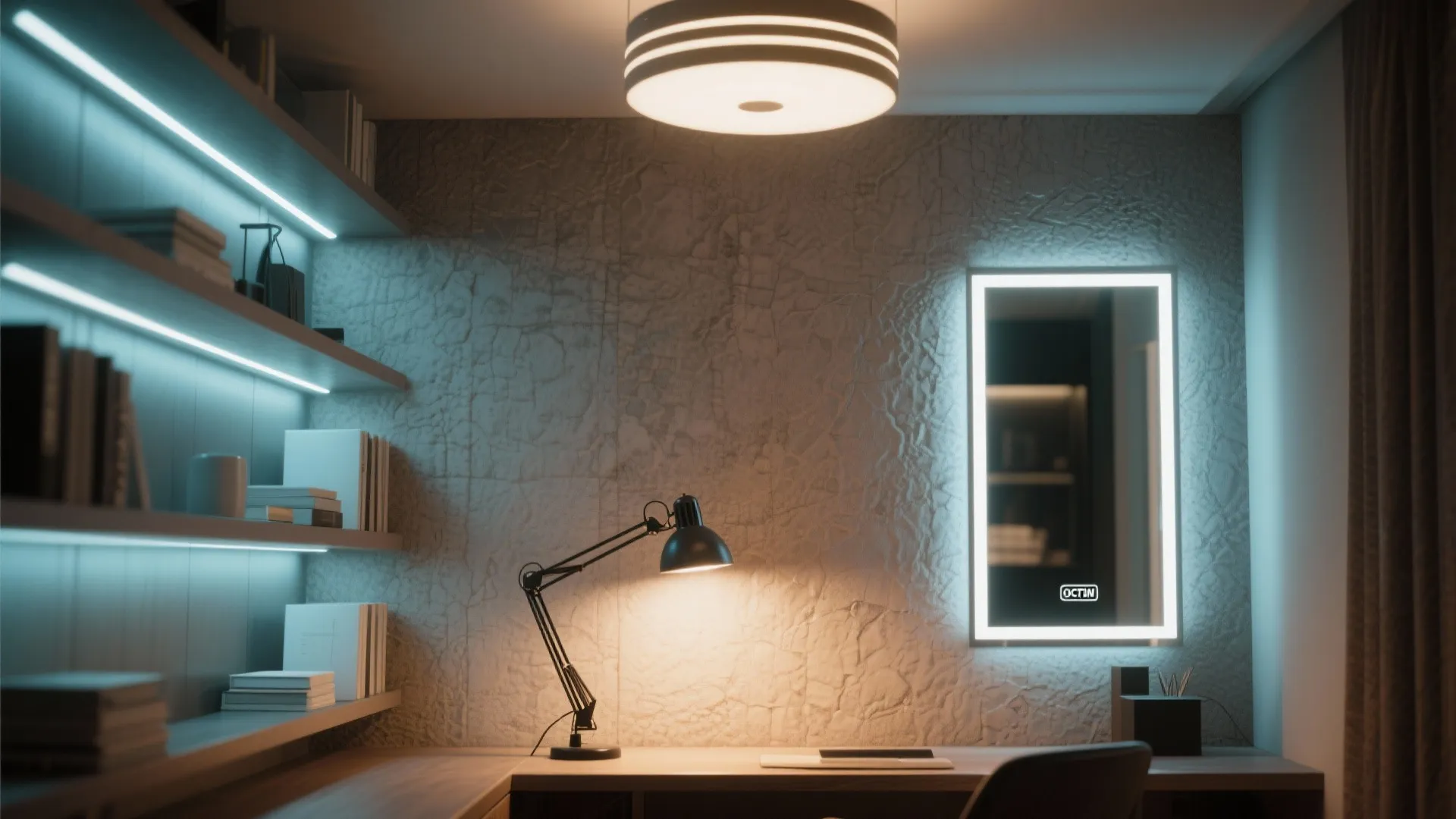 5. Layered lighting and visual depth