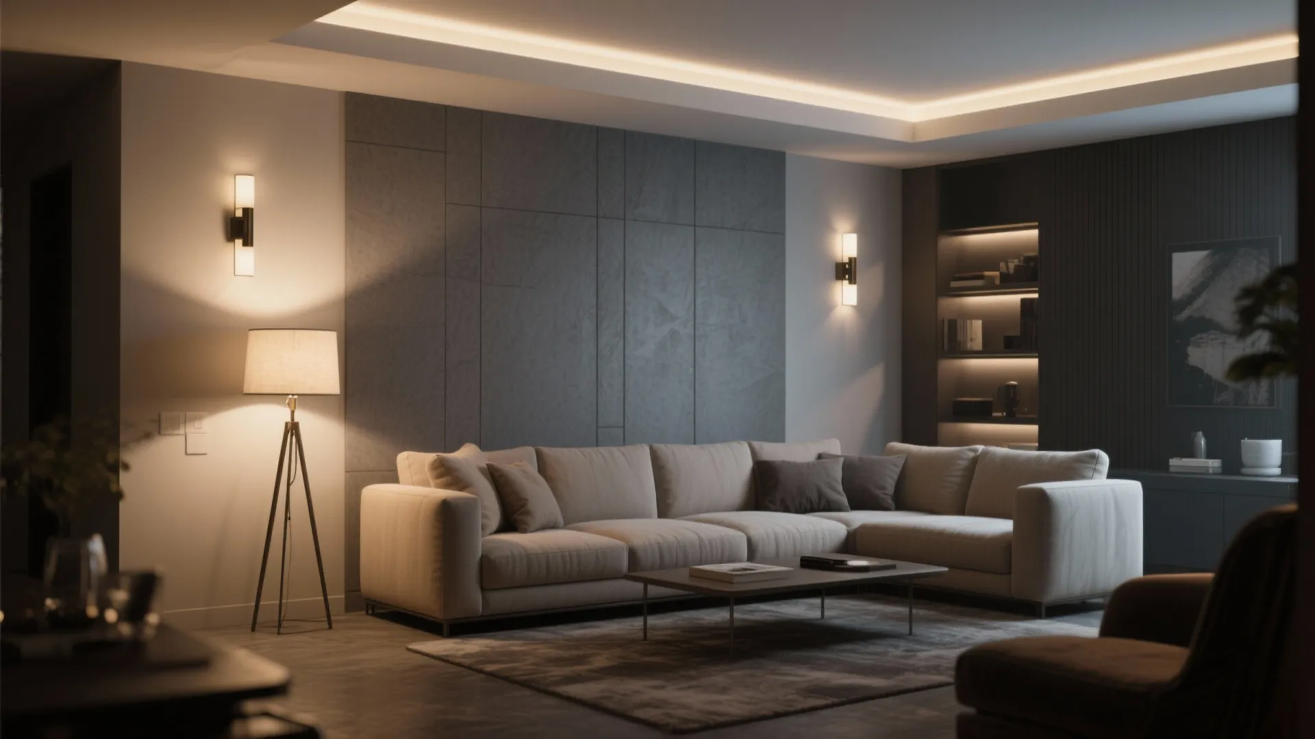 3. Monochrome Drama with Layered Lighting