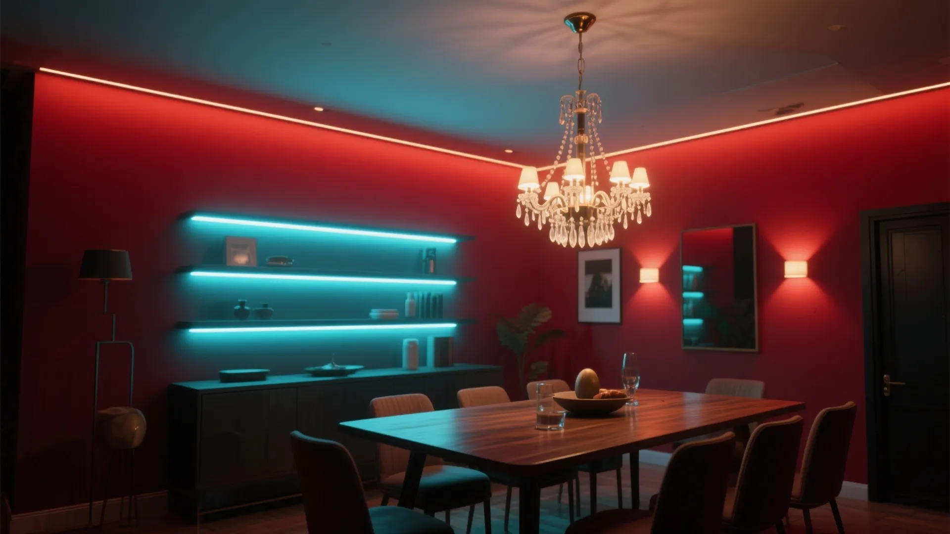 4. Layer lighting for mood control