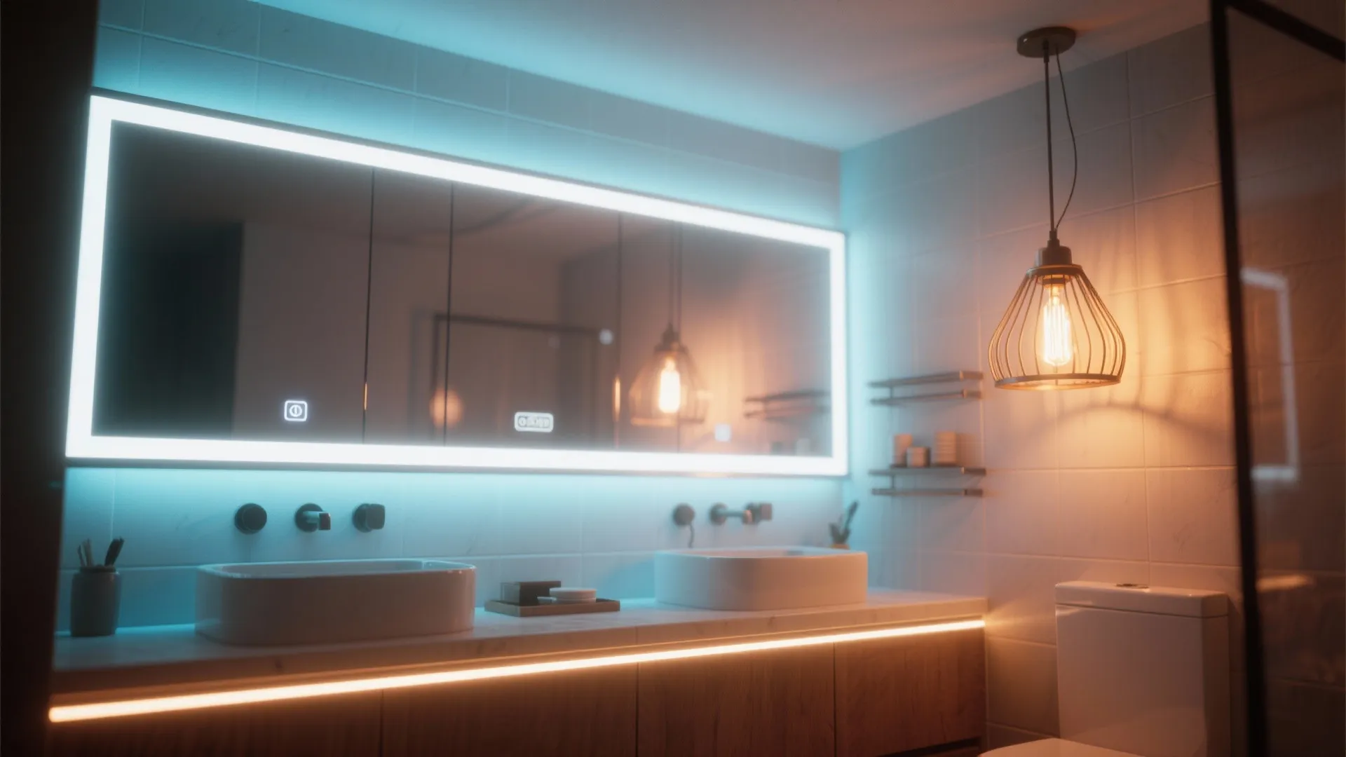 4. Layered lighting for atmosphere