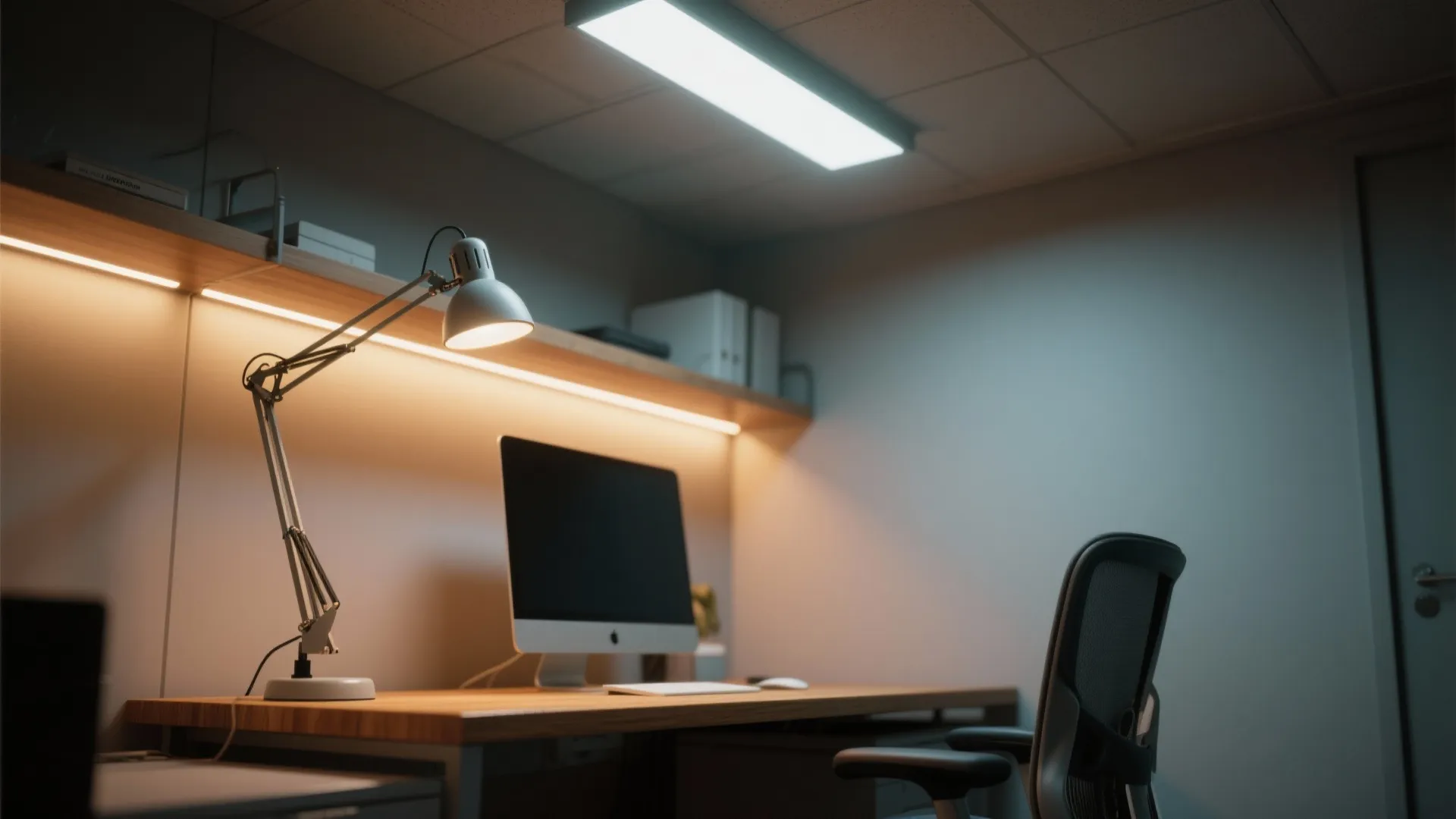 3. Layered lighting for focus and ambience