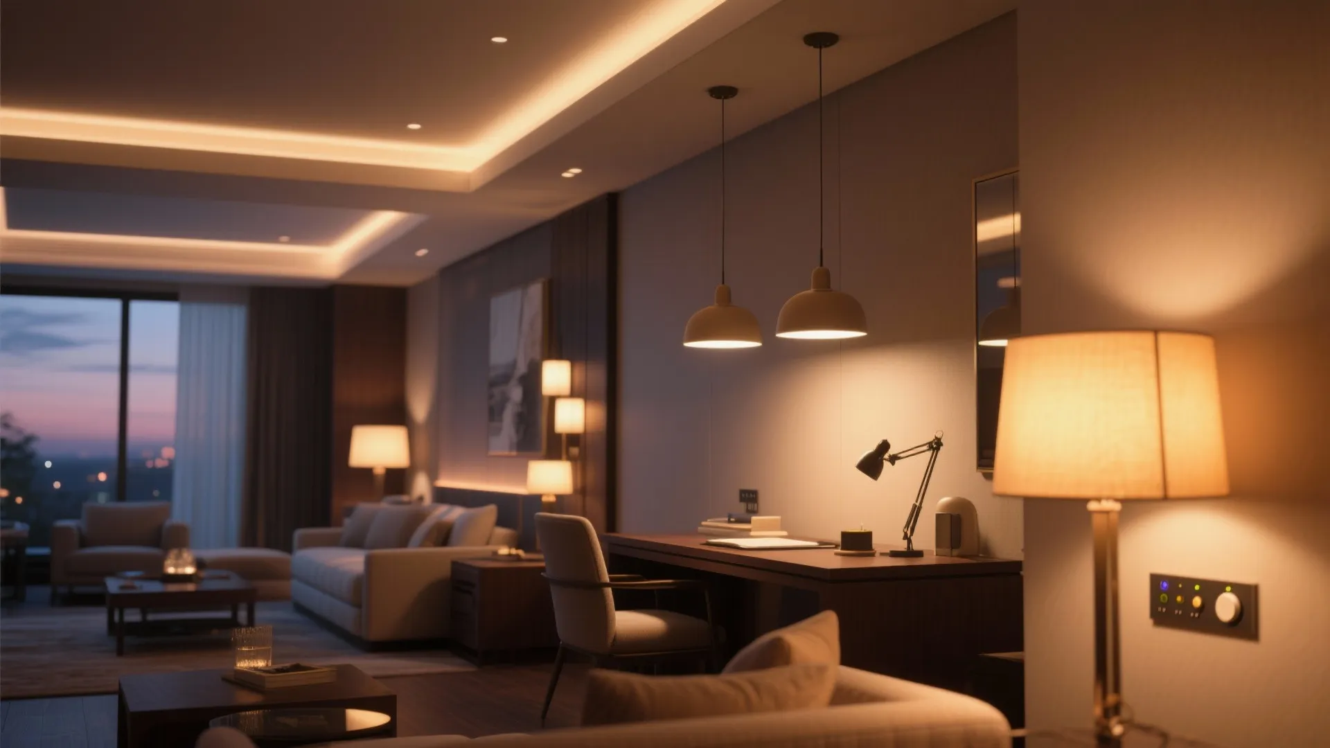 4. Layered Lighting and Mood Control