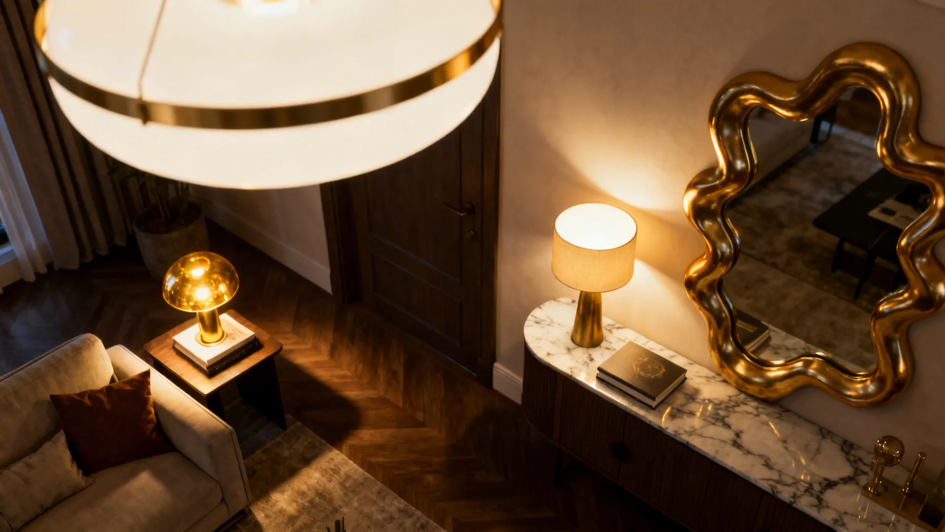 4. Layered lighting to enrich the palette