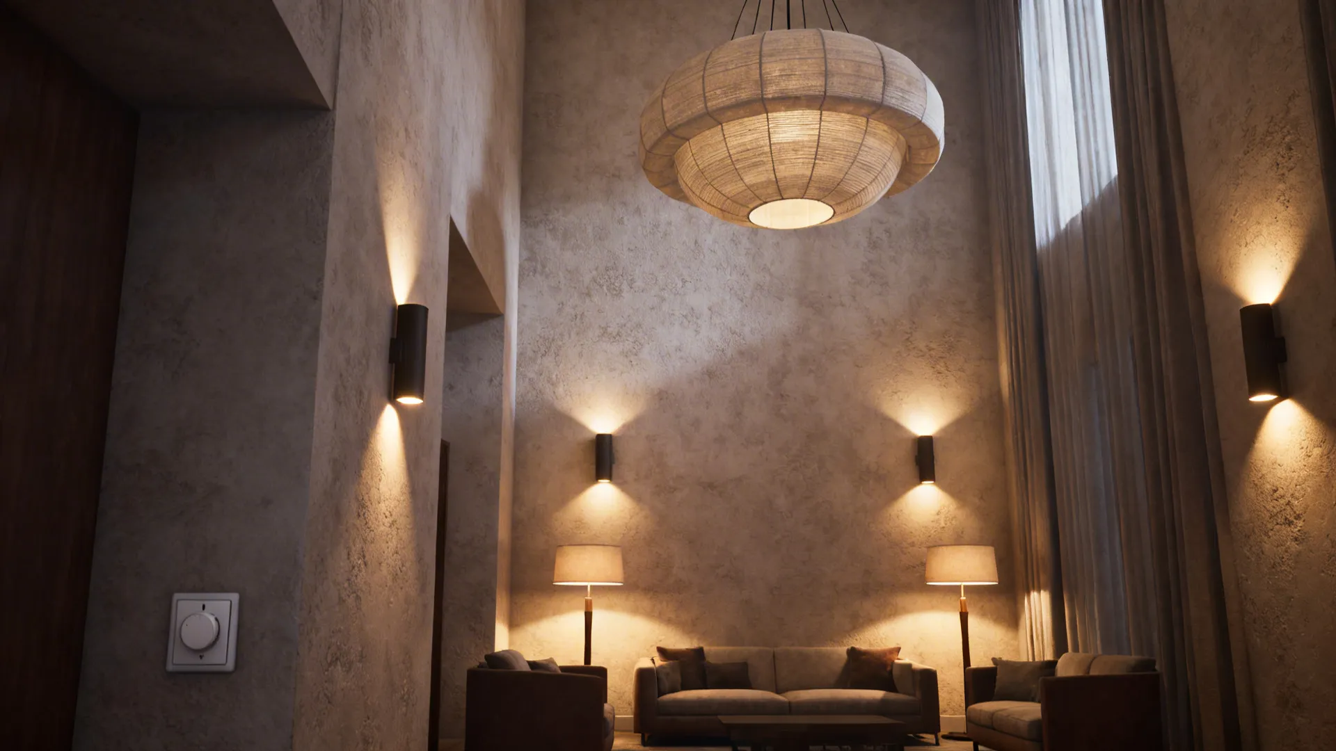 1. Layered Lighting to Define Zones