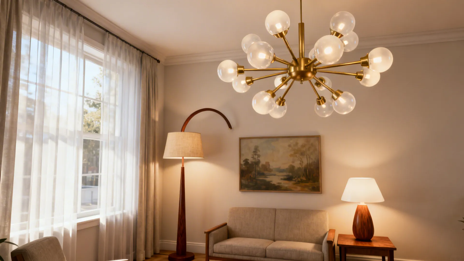 5. Layer Lighting with Iconic Fixtures