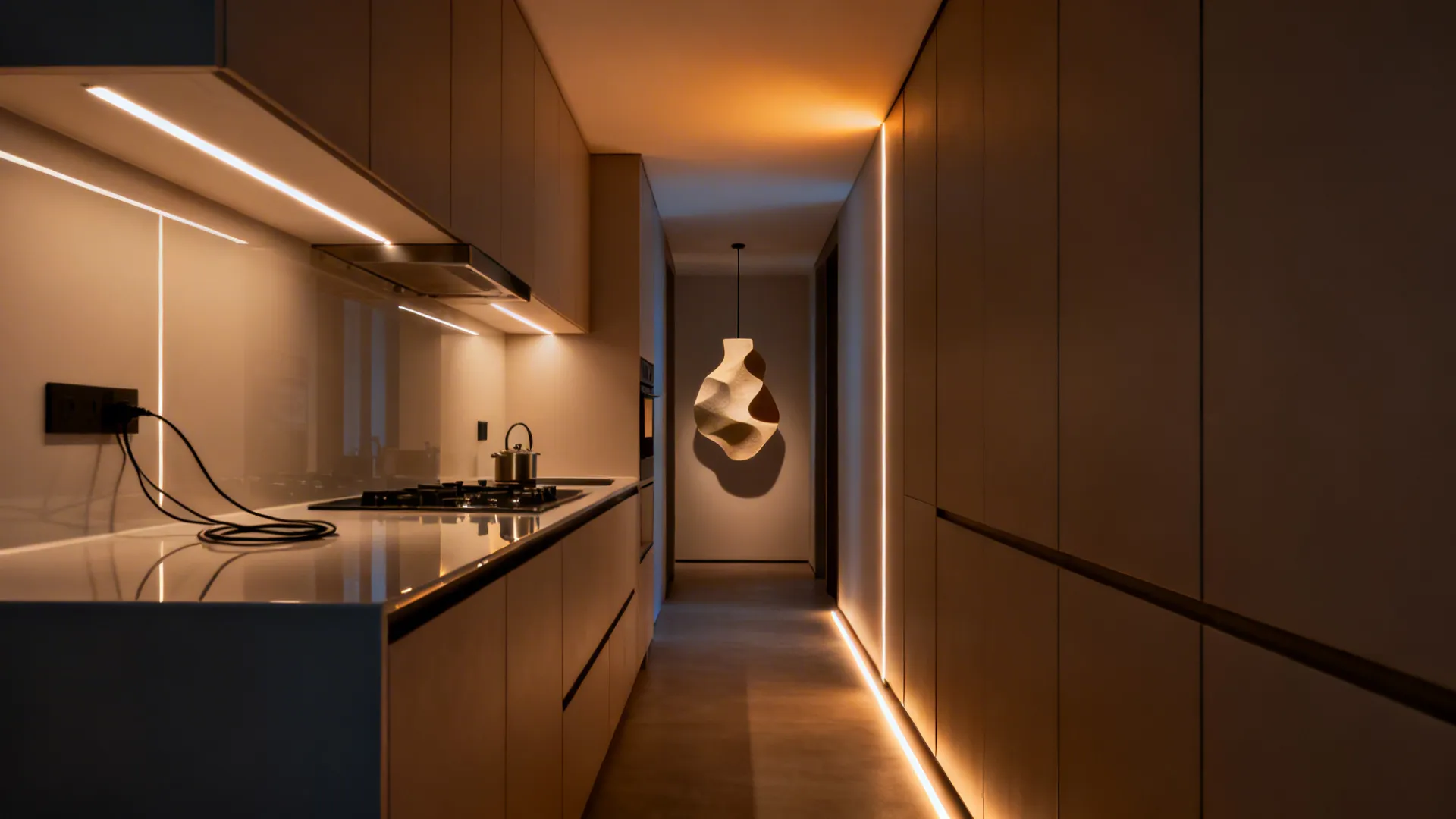 Layered Lighting as an Immersive Installation