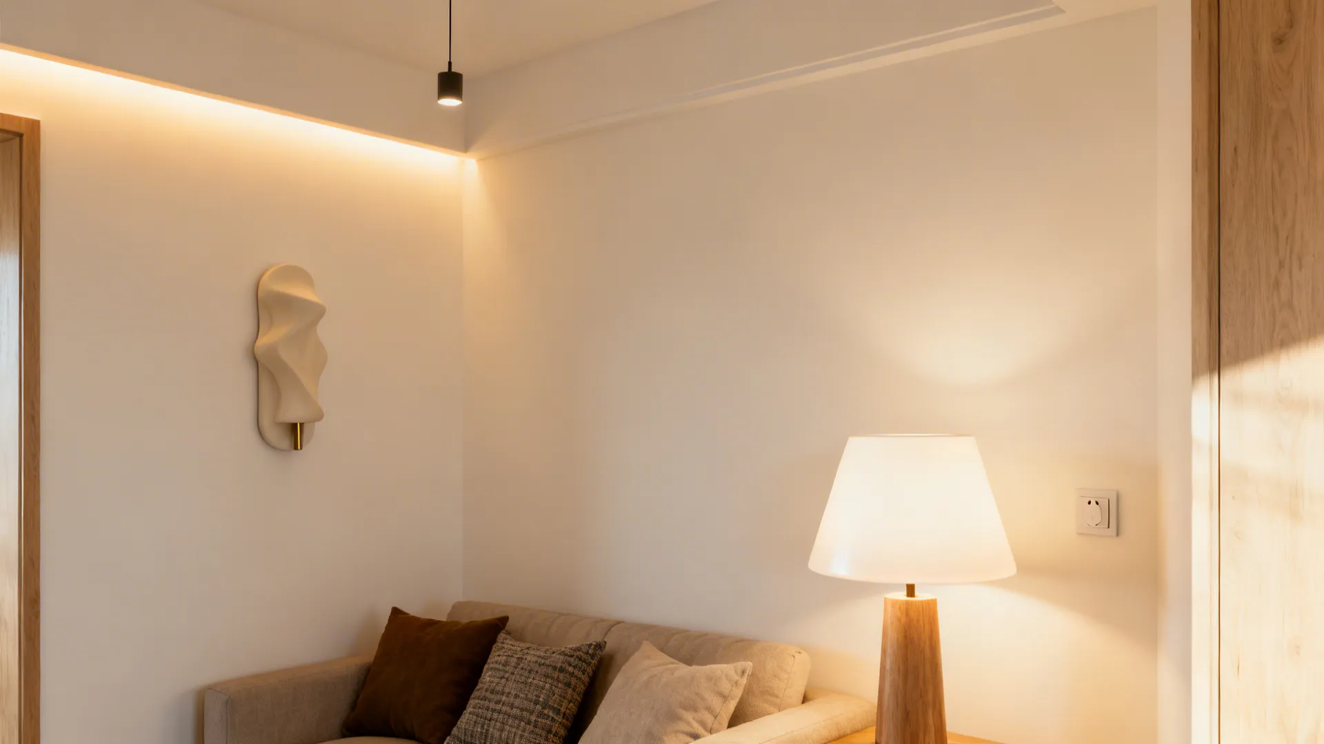 Layered Lighting That Doubles as Decor