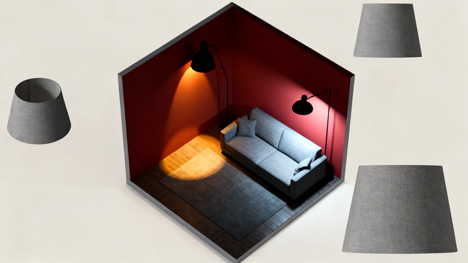 5. Layered Lighting and Color Temperature