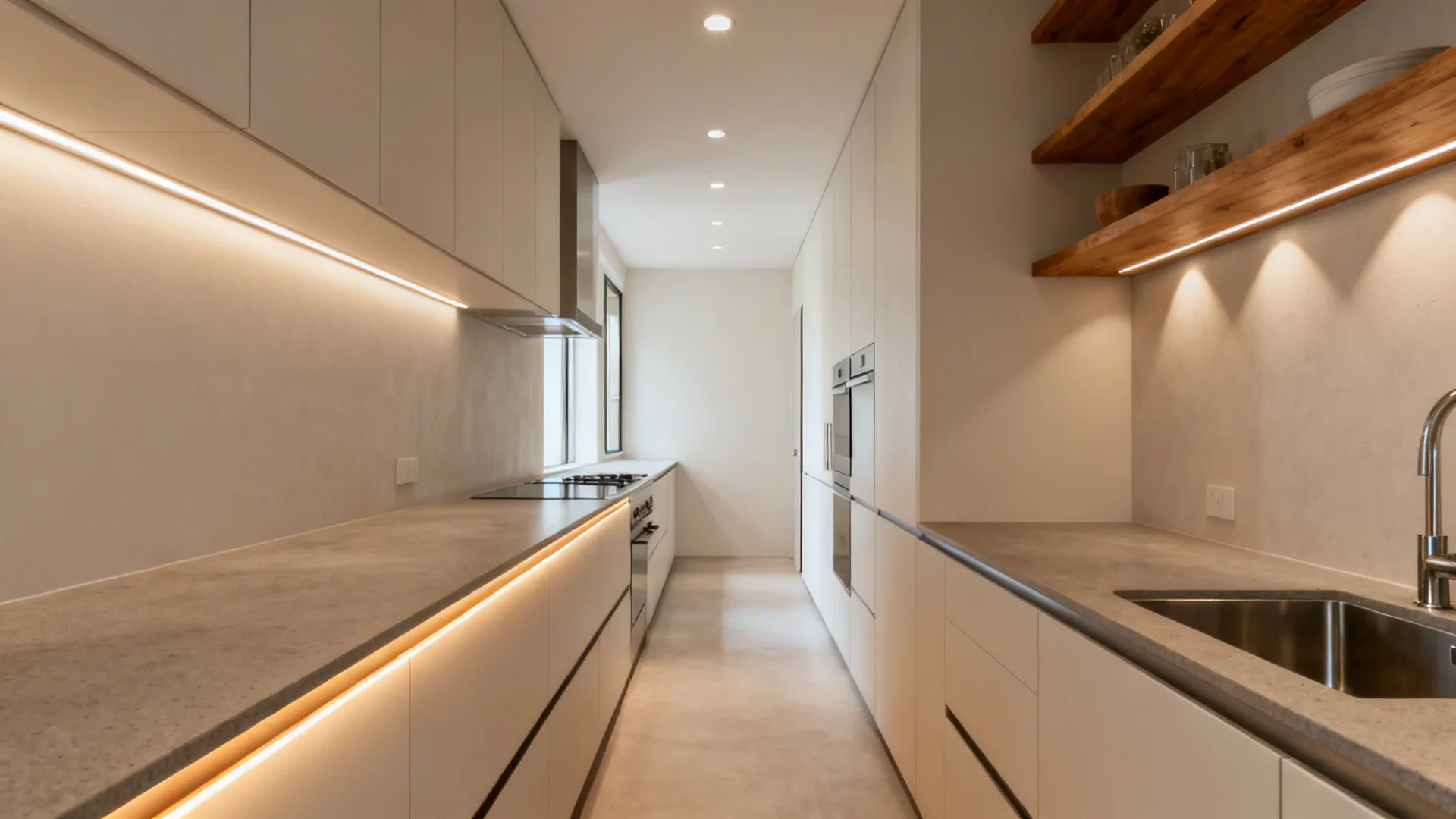 Layered Ambient + Task + Accent