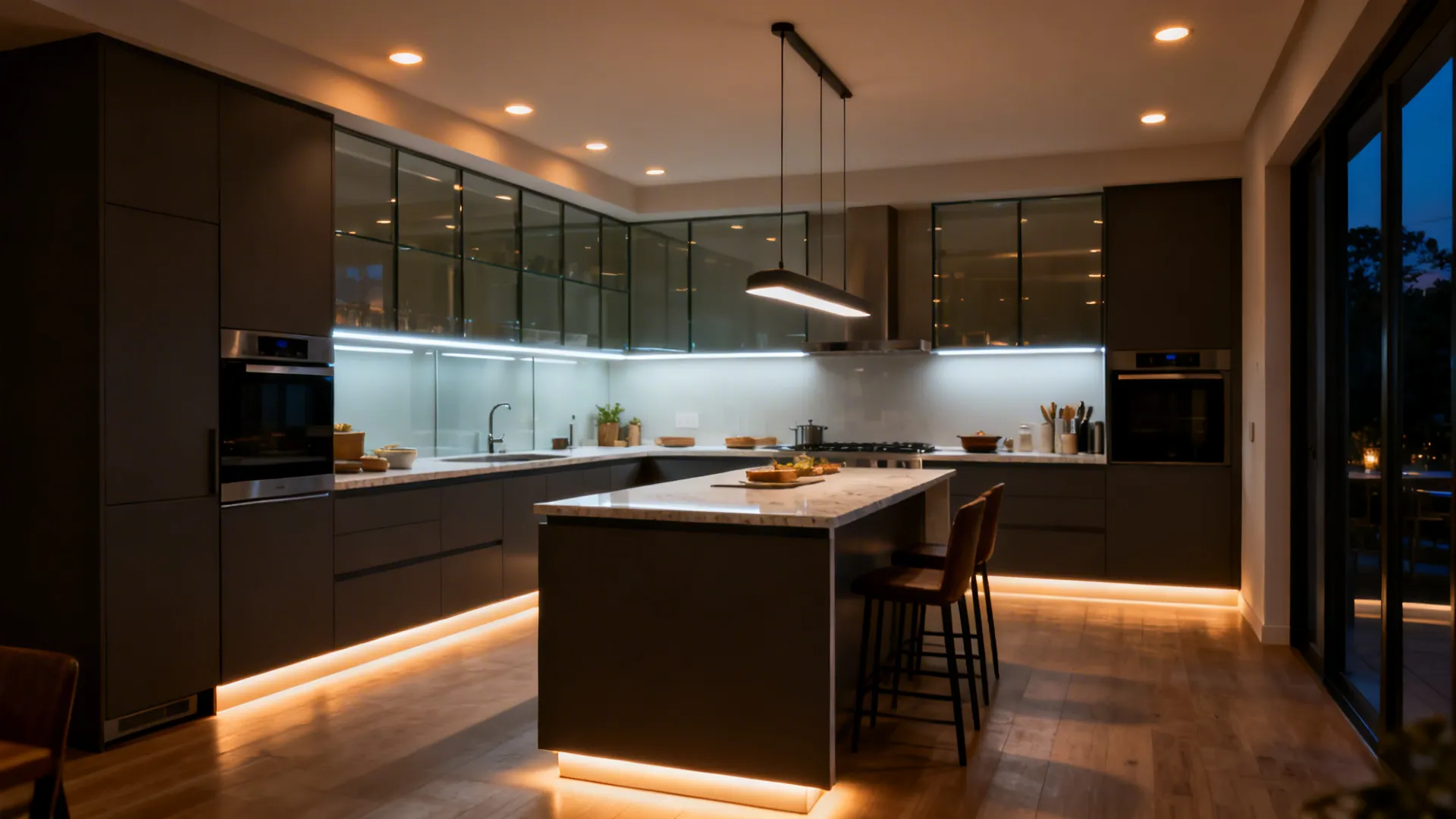 Layered Lighting with Smart Controls