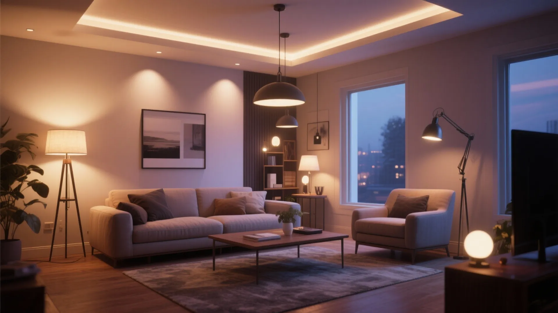 Layered Lighting Design
