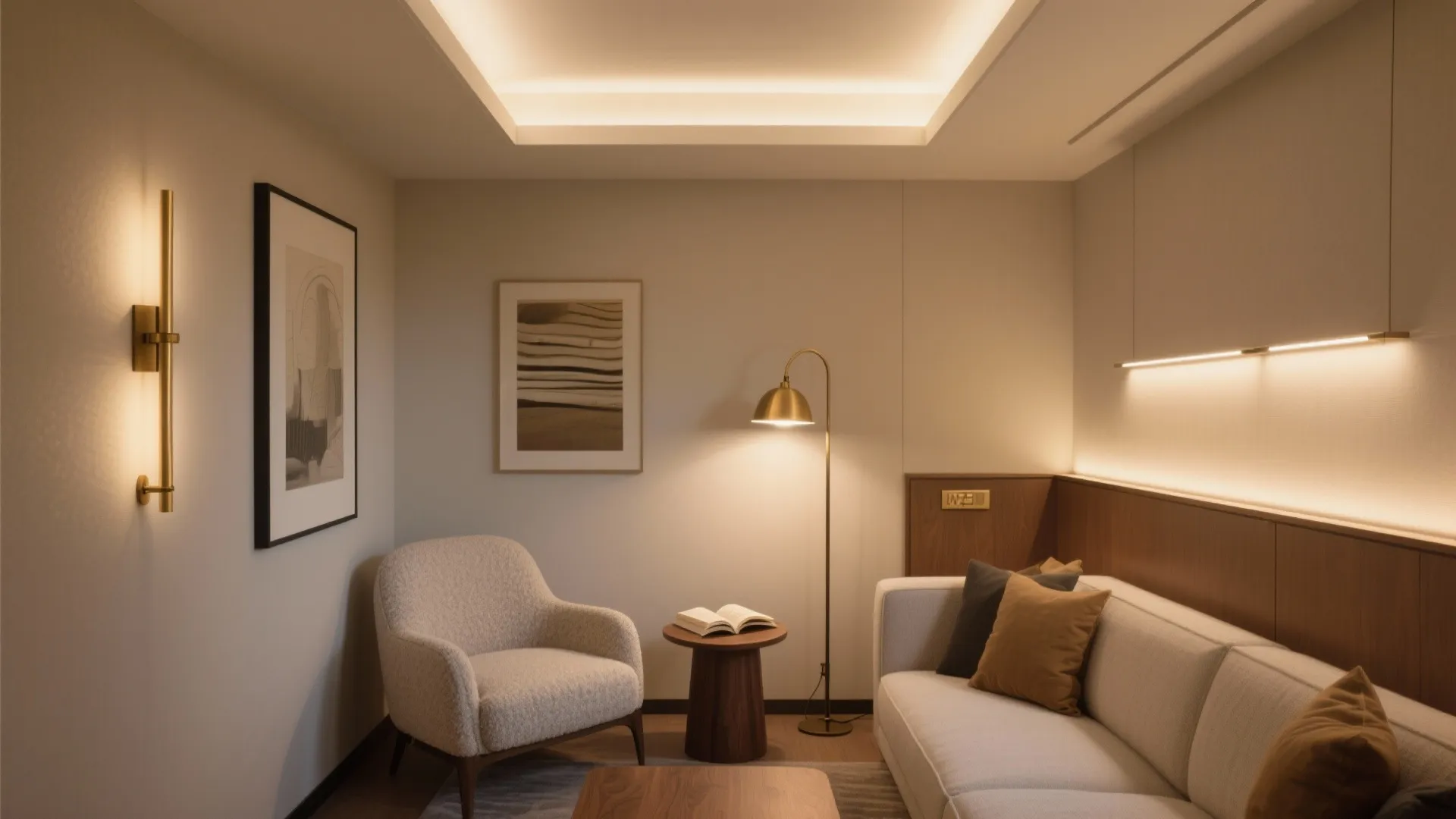 Layered Lighting For Boutique Ambience