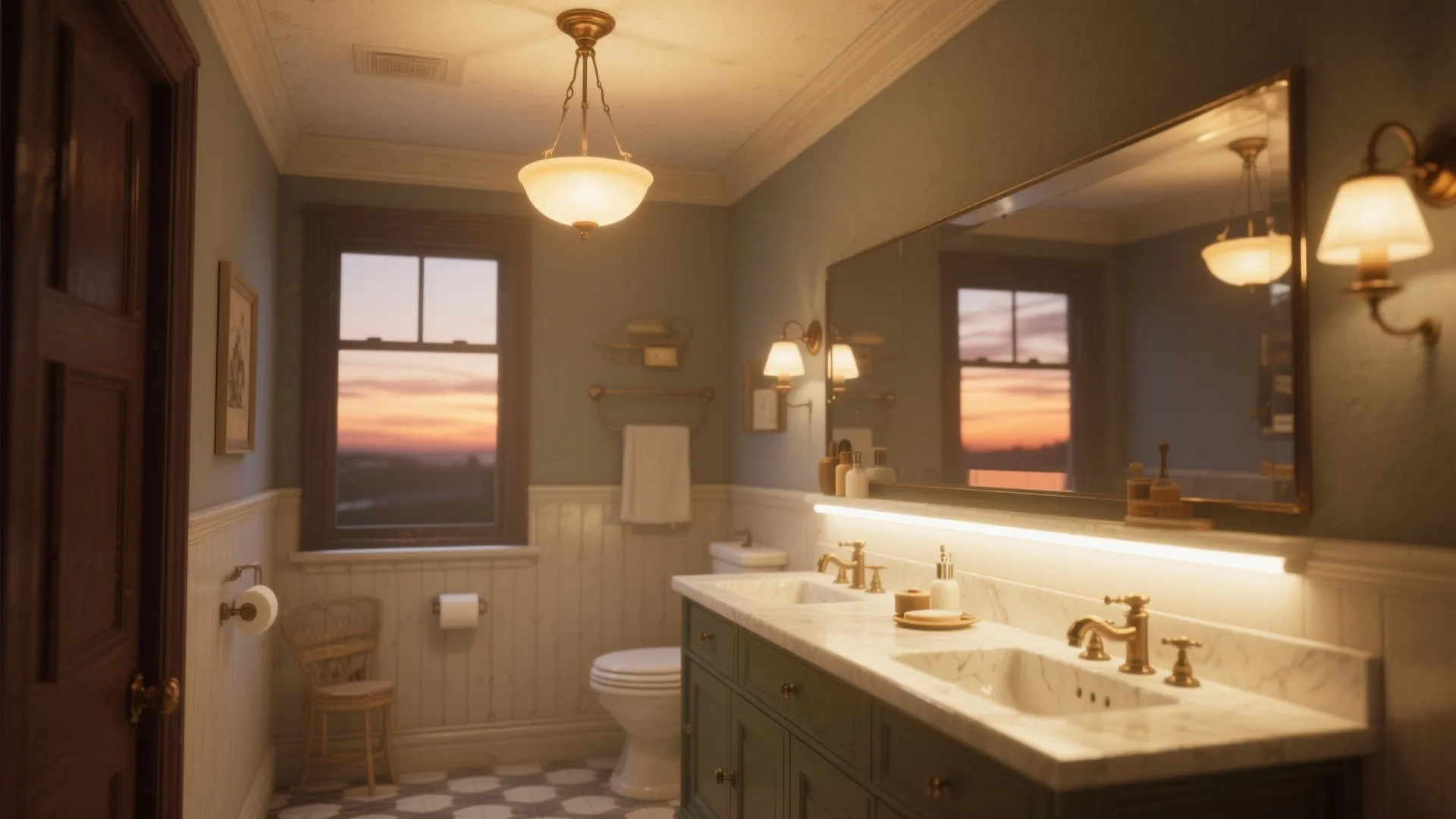 5. Layer lighting for mood and utility