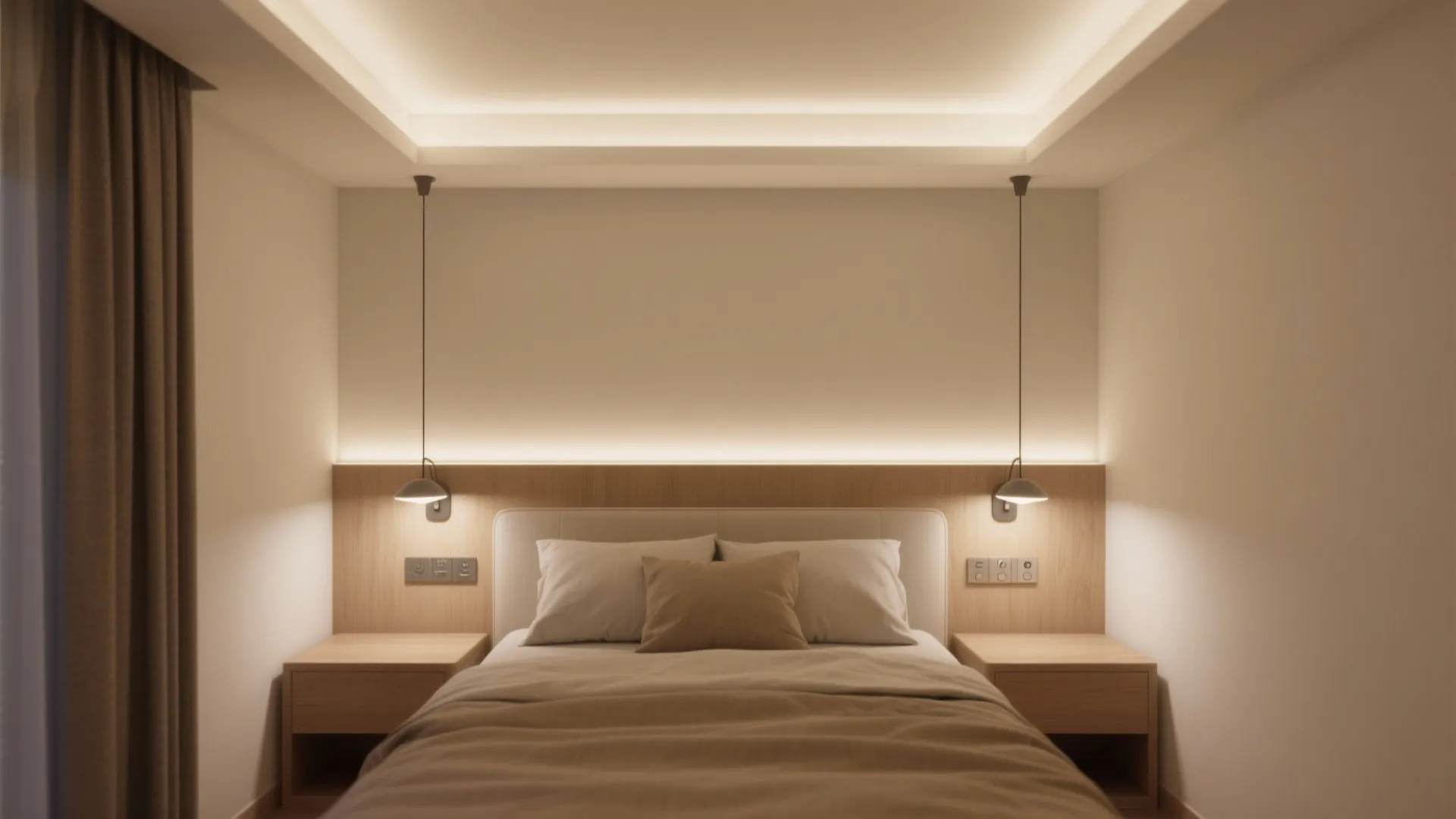 Layered ambient, task, and accent lighting