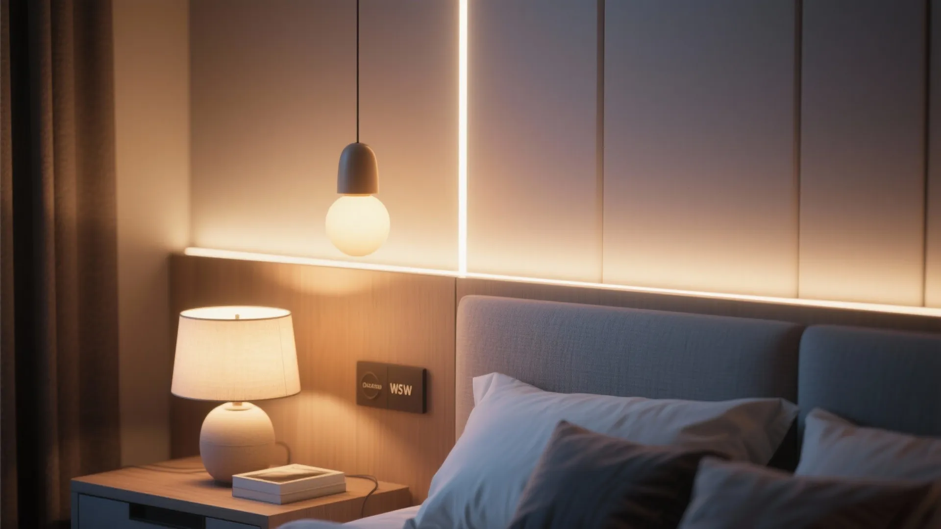 1. Layered Lighting for Mood